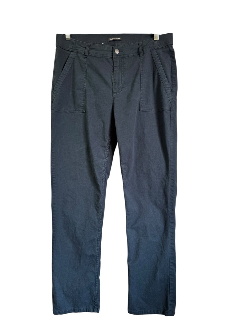 Toad & Co. Women’s Earthworks Pants Size 12 Gray Blue Straight Leg Outdoor